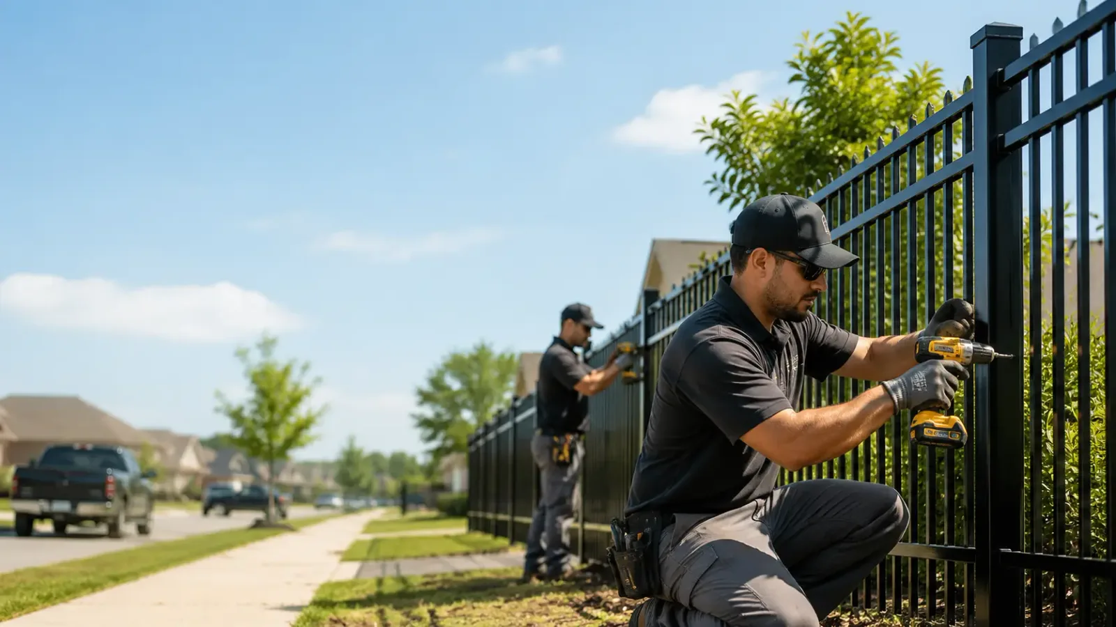 Metal Fence Installation in Upper Falls, MD